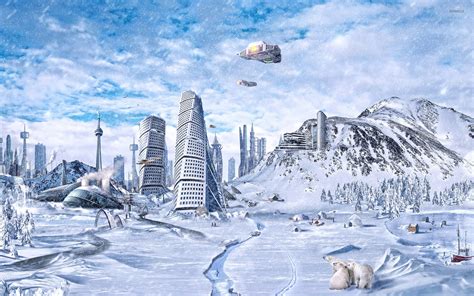 THE FROZEN CITY .